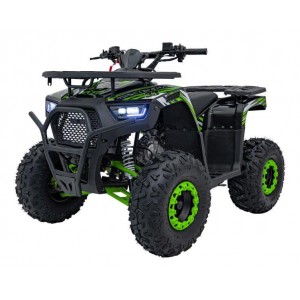 Benzininis keturratis vaikui DISCOVERER 125CC iki 60 km/h (Žalia/Juoda)